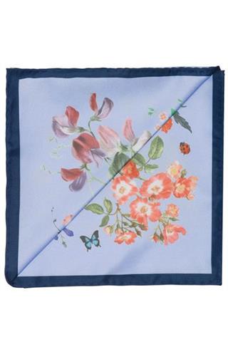 Poszetka z kwiatowym motywem 57162 - 21591