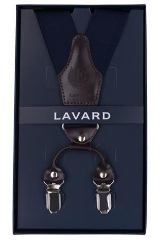 Granatowe męskie szelki 57125 - 21701