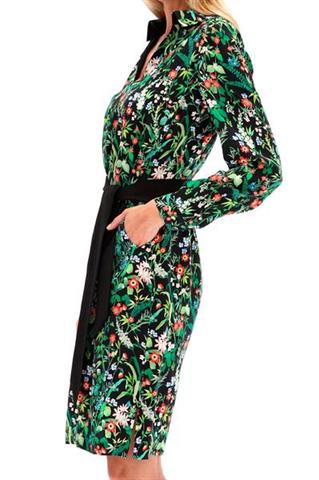 Kwiatowa szmizjerka z pasem 58163 - 221011