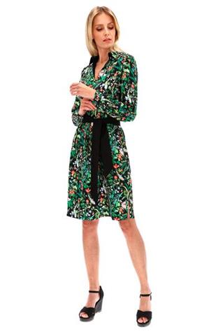 Kwiatowa szmizjerka z pasem 58163 - 221031