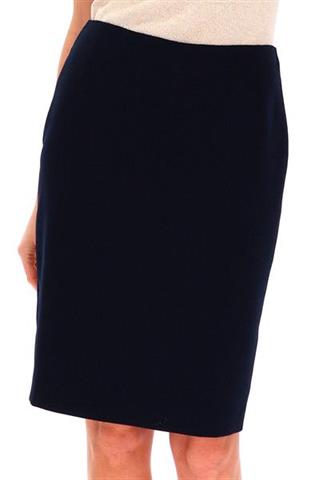Granatowa spódnica ołówkowa 58164 - 221121