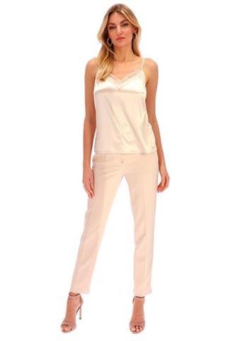 Kremowy top na ramiączkach z 58182 - 222251