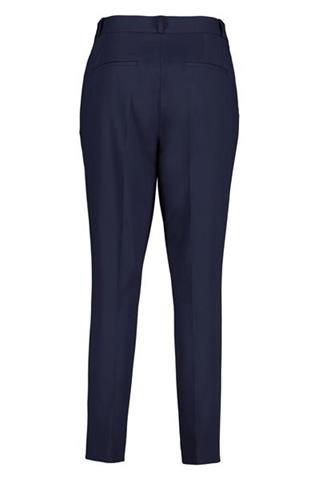 Granatowe spodnie z zakładkami Mix&Match 85548 - 224171