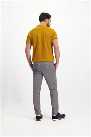 Szare spodnie chinos z gumką w pasie 60176 - 230691