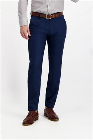 Granatowe spodnie chinos 64921 - 234671