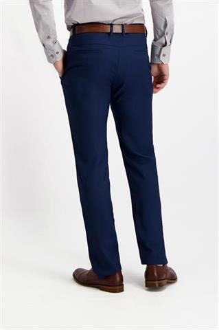 Granatowe spodnie chinos 64921 - 234691