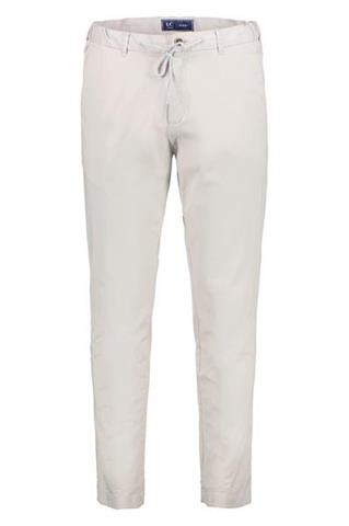 Jasnoszare spodnie chino z gumką w pasie 60175 - 236011
