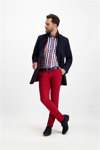 Koszula slim w kratę 93210 - 236331