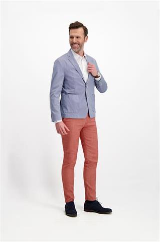 Jasnoczerwone spodnie męskie chinos 64156 - 238491