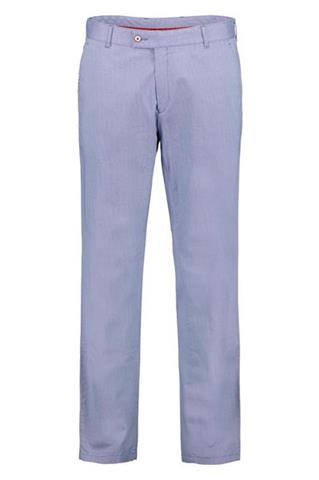 Niebieskie spodnie w mikro wzór 64466 - 239721