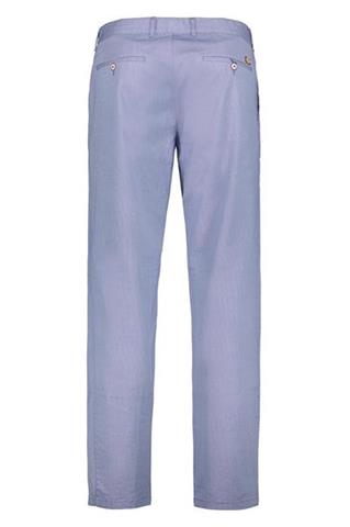 Niebieskie spodnie w mikro wzór 64466 - 239731