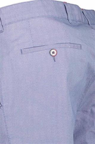 Niebieskie spodnie w mikro wzór 64466 - 239741