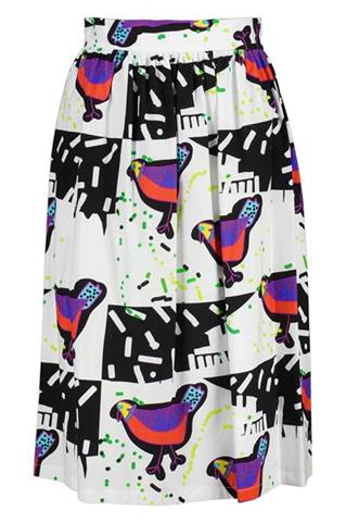 Spódnica midi z marszczeniem w talii 58225 - 241541