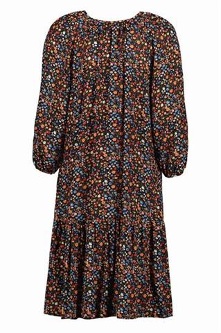 Luźna sukienka w drobne kwiatki 58208 - 242541