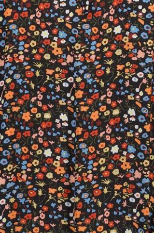 Luźna sukienka w drobne kwiatki 58208 - 242551