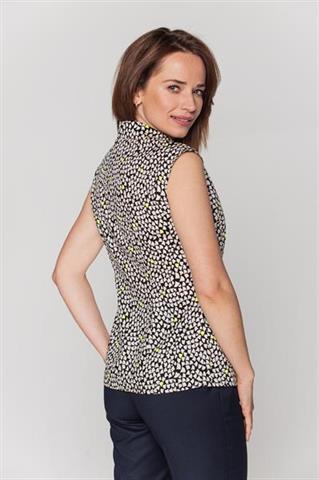 Koszula z kolorowym printem 58215 - 242591