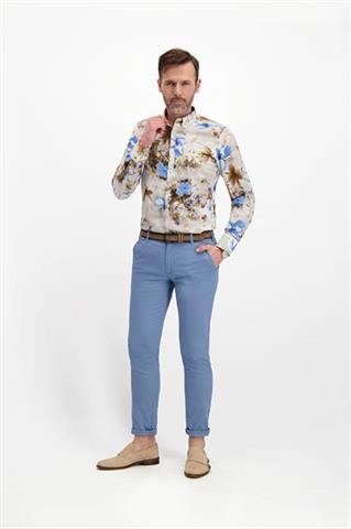 Niebieskie spodnie chinos 64167 - 244231