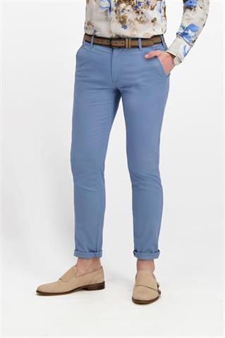 Niebieskie spodnie chinos 64167 - 244241