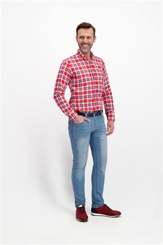 Koszula w kratę Lavard Gold 93149 - 244771