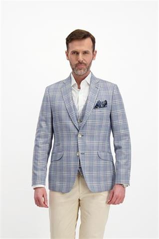 Marynarka męska w kratę 46044 - 246551