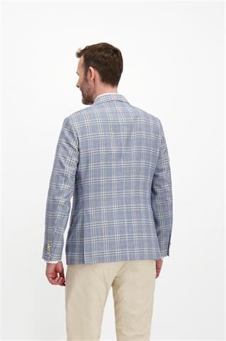 Marynarka męska w kratę 46044 - 246571