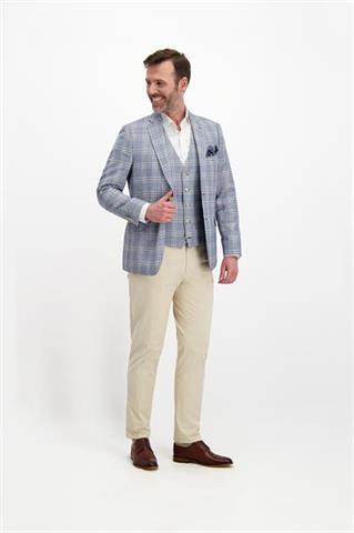 Marynarka męska w kratę 46044 - 246581