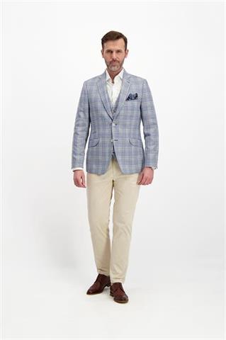 Marynarka męska w kratę 46044 - 246591