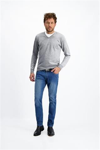 Niebieskie jeansy męskie 63440 - 246771