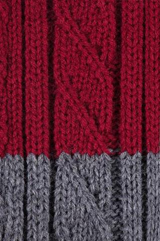 Wielokolorowa czapka męska 72910 - 25141