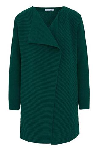 Zielony kardigan z wełny 84191 - 26631