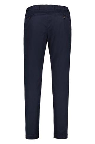 Granatowe spodnie chino z gumką w pasie 60177 - 269011