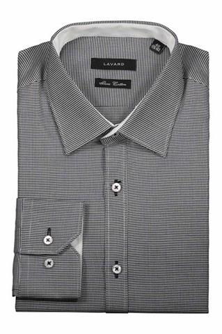 Elegancka koszula męska w pepitkę 92700 - 269921