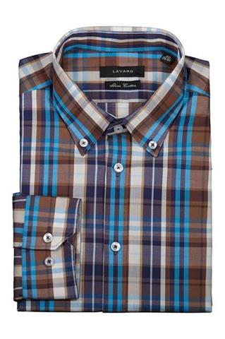 Koszula męska w kratkę 92808 - 270501