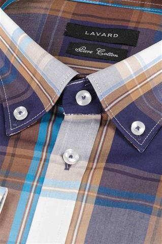 Koszula męska w kratkę 92810 - 271921