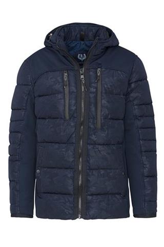 Granatowa kurtka w militarnym stylu 11030 - 27241