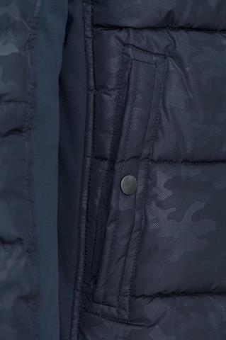 Granatowa kurtka w militarnym stylu 11030 - 27281