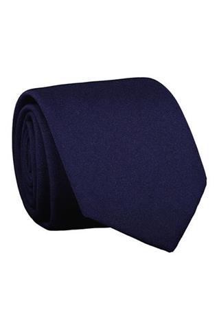 Granatowy krawat męski 57377 - 273391