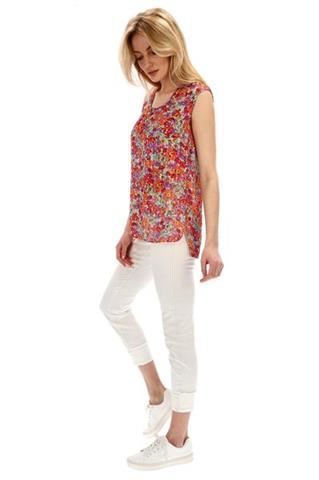 Top damski w kwiatowy wzór 58246 - 274231