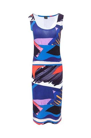 Sukienka midi we wzory 58284 - 276791