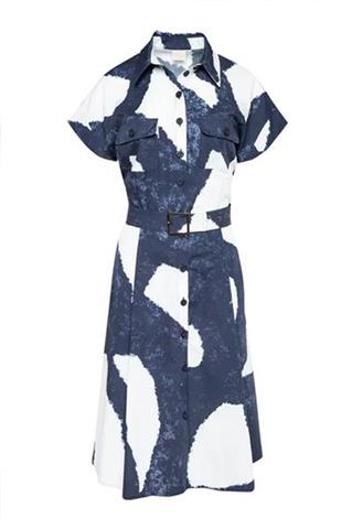 Szmizjerka z paskiem i krótkim rękawem 58277 - 277871