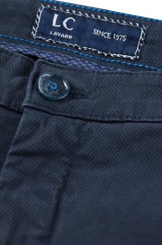 Granatowe spodnie Chinos PBT 60122 - 27791