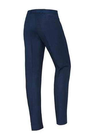 Granatowe spodnie na kant Chinos Biella 64626 - 28101