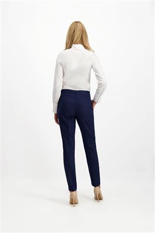 Granatowe spodnie damskie 83700 - 281071