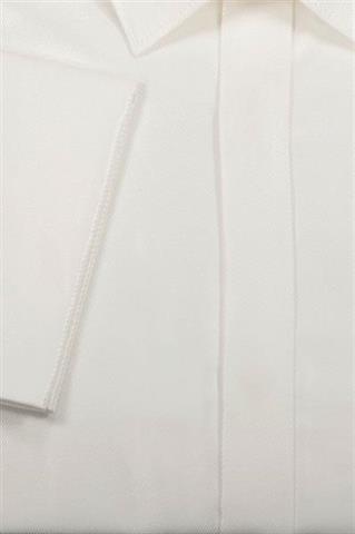Elegancka biała koszula na spinki 92037 - 282631