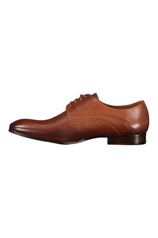 Eleganckie brązowe buty męskie 73969 - 286841