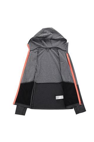 Szybkoschnąca szara bluza damska z kapturem 58321 - 290381