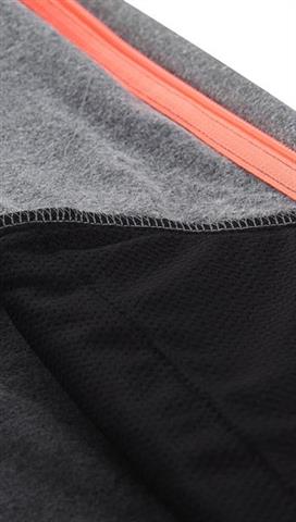 Szybkoschnąca szara bluza damska z kapturem 58321 - 290451