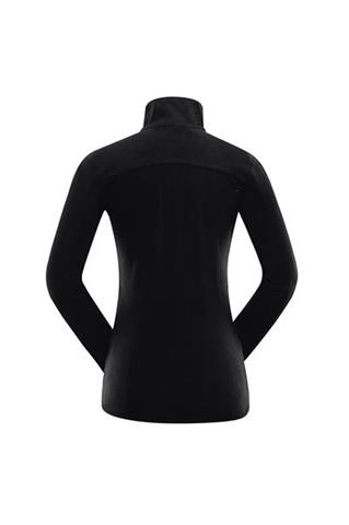 Czarny polar damski ze stójką 58298 - 290491
