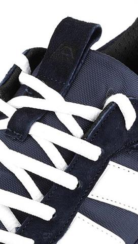 Skórzane sneakersy męskie w odcieniu granatu 58468 - 290711