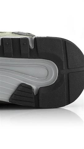 Skórzane sneakersy męskie w odcieniu zieleni 58467 - 290811